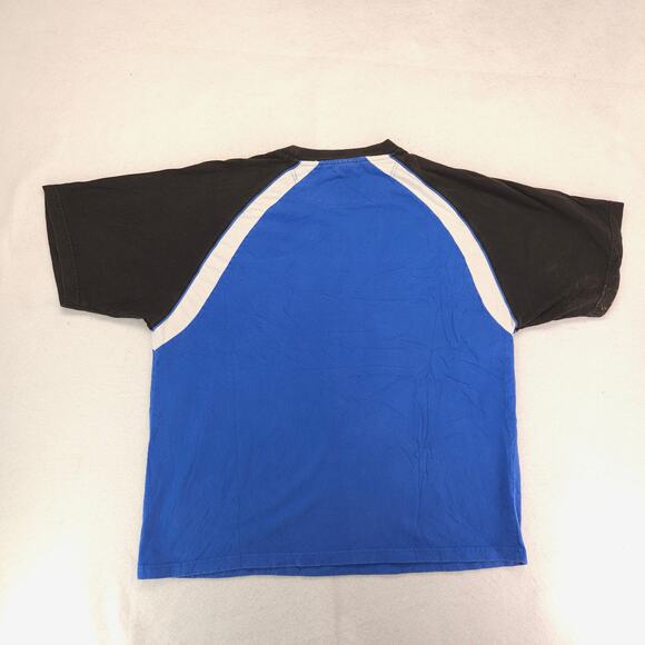 NBA Crew Neck Graphic Basketball T Shirt Mens Size Extra Large XL Blue Black - Picture 9 of 10